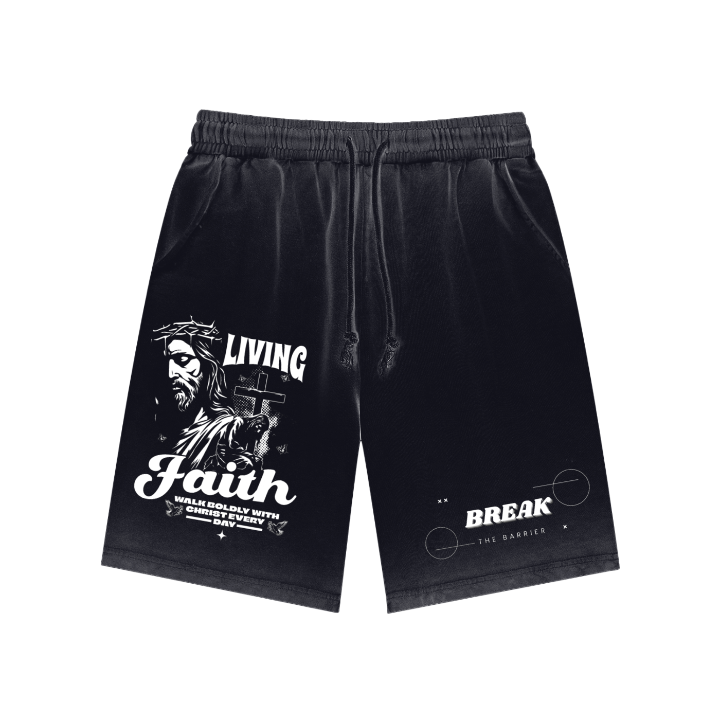 Reverse Dyed Sweatshorts